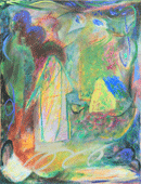 �������̏��^A woman with long hair